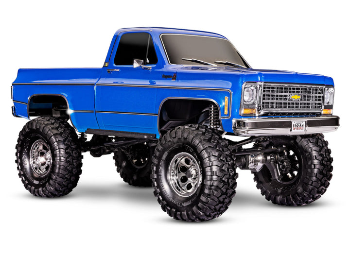 Traxxas 92056-4 TRX-4 Chevrolet K10 High Trail Blå