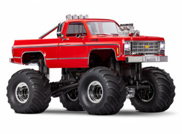 BLACK TILBUD - Chevrolet K-10 Monster Truck RTR - 2S LiPo/USB Charger