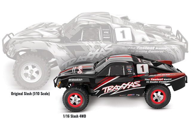Traxxas 70054-8 Slash 4x4 1/16 RTR TQ USB-C With Batt/Charger