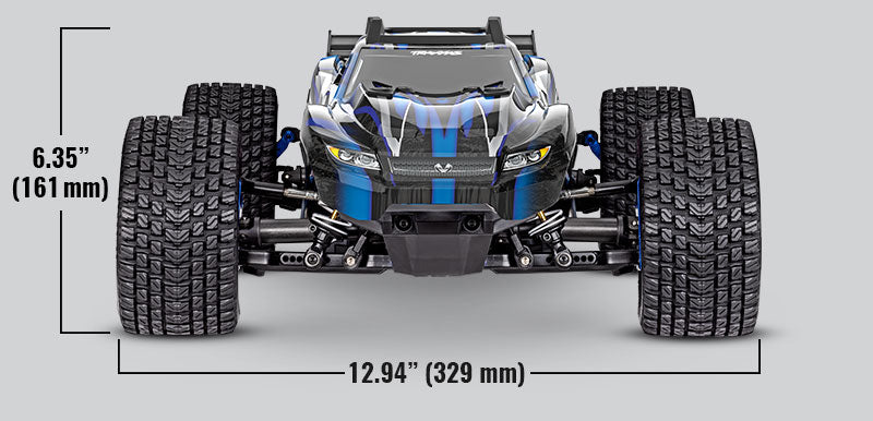 BLACK TILBUD - Rustler 4x4 Ultimate VXL 1/10 RTR TQ