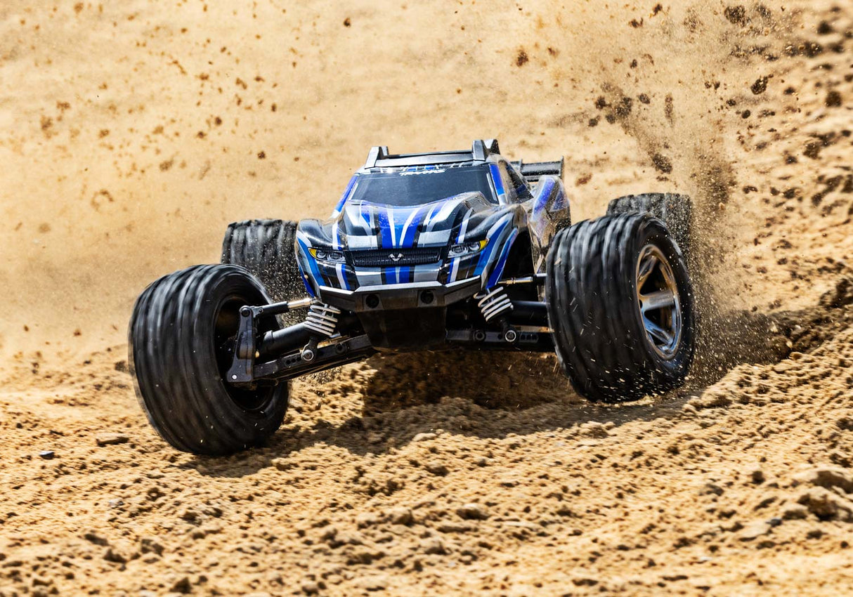 Traxxas 67376-4 Rustler 4x4 VXL 1/10 RTR TQi TSM EHD