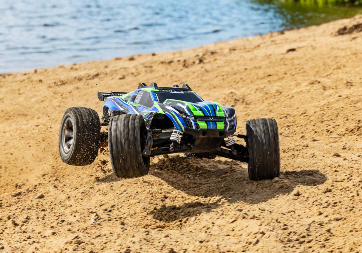 Traxxas 67376-4 Rustler 4x4 VXL 1/10 RTR TQi TSM EHD