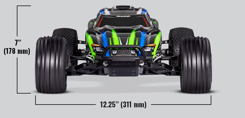 Traxxas Rustler 2WD BL-2s EHD - FREE LIPO COMBO DEAL