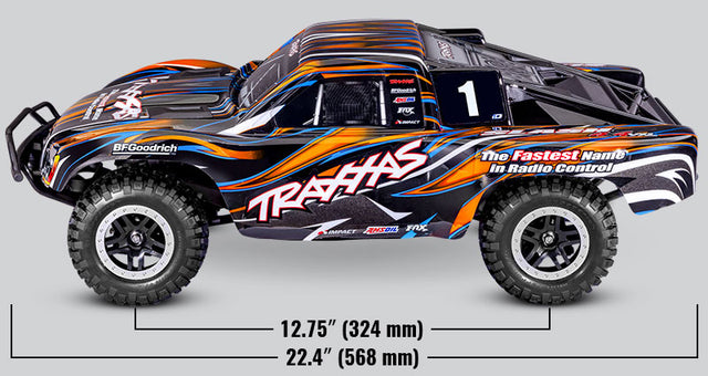 Traxxas 68386-4 Slash 4x4 VXL Clipless RTR TQi TSM EHD