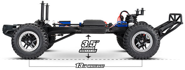 Traxxas 58094-8-FOX Ford F-150 Raptor 2WD 1/10 RTR TQ USB FOX - With Battery/Charger