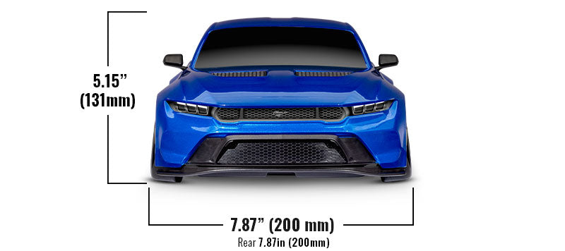 Traxxas 105237-4 TEC Drift 2WD Mustang XL-5 TQi