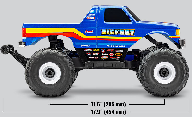 Traxxas 67134-4 BIGFOOT 4x4 BL-2s EHD 1/10 RTR TQ