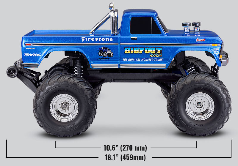 Traxxas 36334-4-R5 BIGFOOT No.1 Classic 1/10 RTR TQ BL-2S EHD