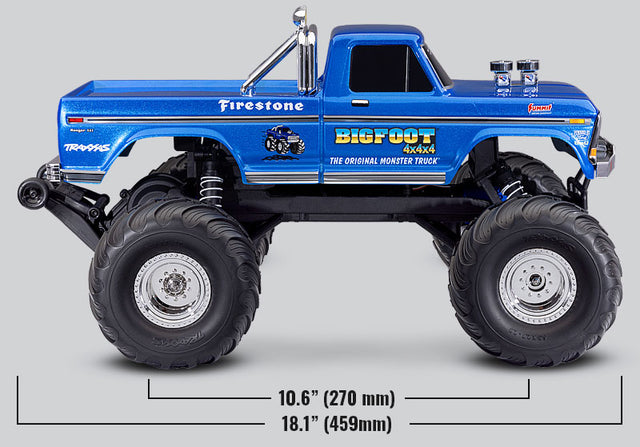 Traxxas 36334-4-R5 BIGFOOT No.1 Classic 1/10 RTR TQ BL-2S EHD