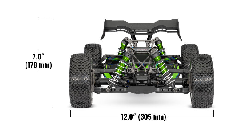 Traxxas 90386-4 Jato 4x4 1/8 VXL-4s EHD RTR