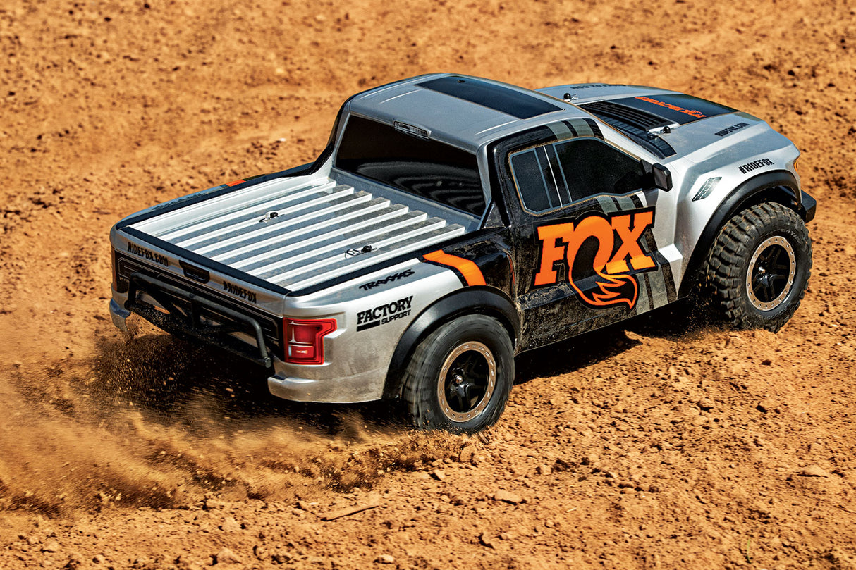 Traxxas 58394-4-FOX Ford F-150 Raptor 2WD BL-2s 1/10 RTR TQ EHD FOX