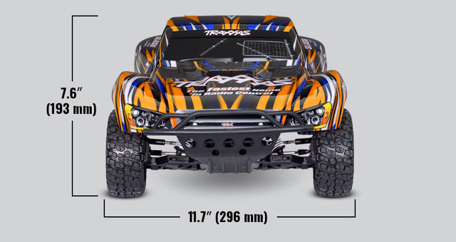 Traxxas 58334-4 Slash 2WD 1/10 RTR TQ EHD Clipless BL-2S