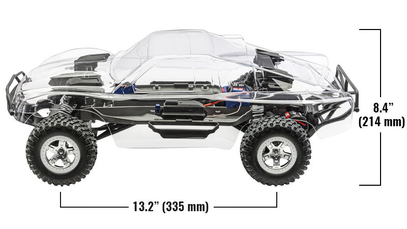 Traxxas 58314-4 Slash 2WD BL-2S 1/10 Kit with Electronics Clipless