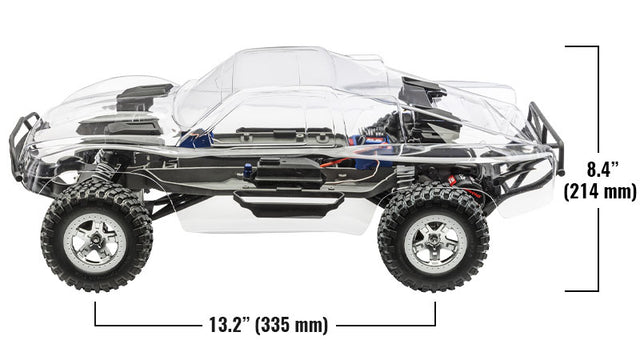 Traxxas 58314-4 Slash 2WD BL-2S 1/10 Kit with Electronics Clipless