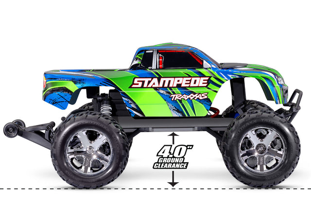 Traxxas 36254-8 Stampede 2WD 1/10 RTR TQ EHD USB-C - With Battery/Charger