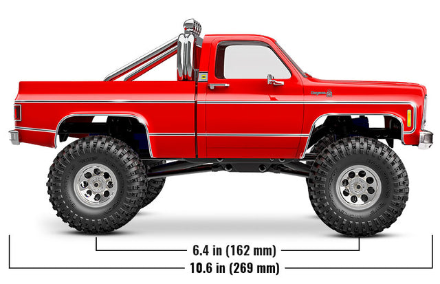 Traxxas 97064-1 TRX-4M Chevrolet K-10 High Trail RTR - 2S LiPo/USB Charger