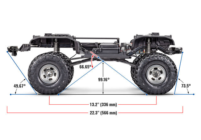 Traxxas 92046-4 TRX-4 Crawler F150 High Trail RTR