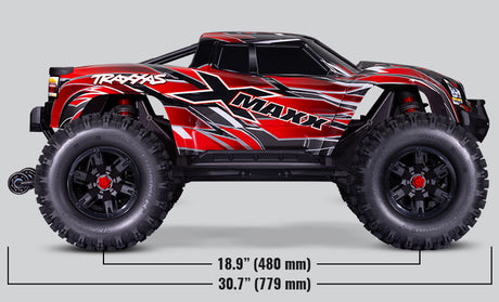 Traxxas 77096-4 X-Maxx 8S Belted 4WD Brushless TQi TSM