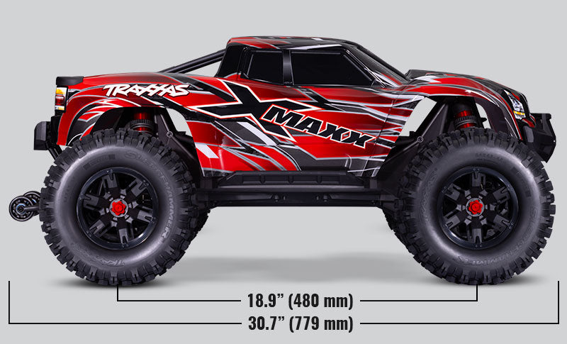 Traxxas 77096-4 X-Maxx 8S Belted 4WD Brushless TQi TSM