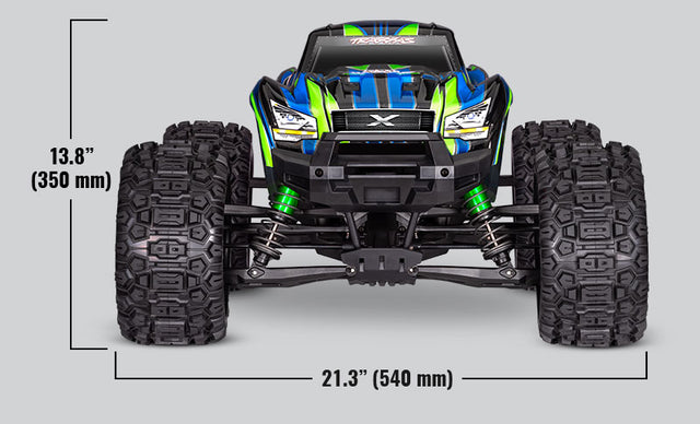 Traxxas 77096-4 X-Maxx 8S Belted 4WD Brushless TQi TSM