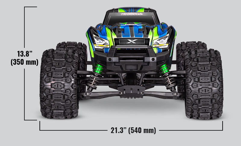 Traxxas 77096-4 X-Maxx 8S Belted 4WD Brushless TQi TSM