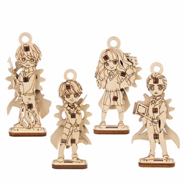 UGEARS Models 70263 - Ugears U-Fidget Hogwarts Students