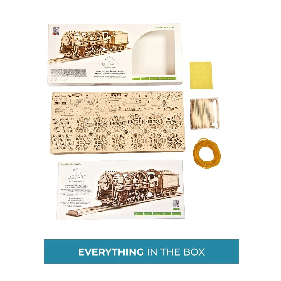 Ugears Damp Lokomotiv