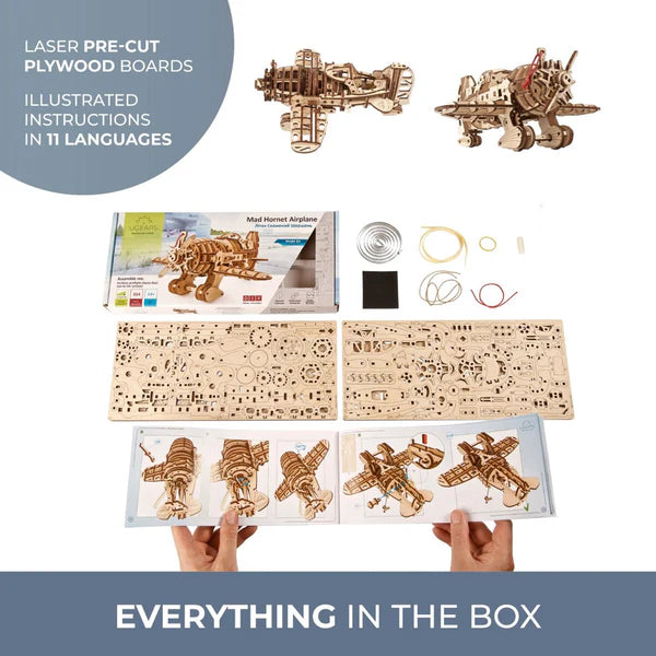 Ugears Mad Hornet Airplane