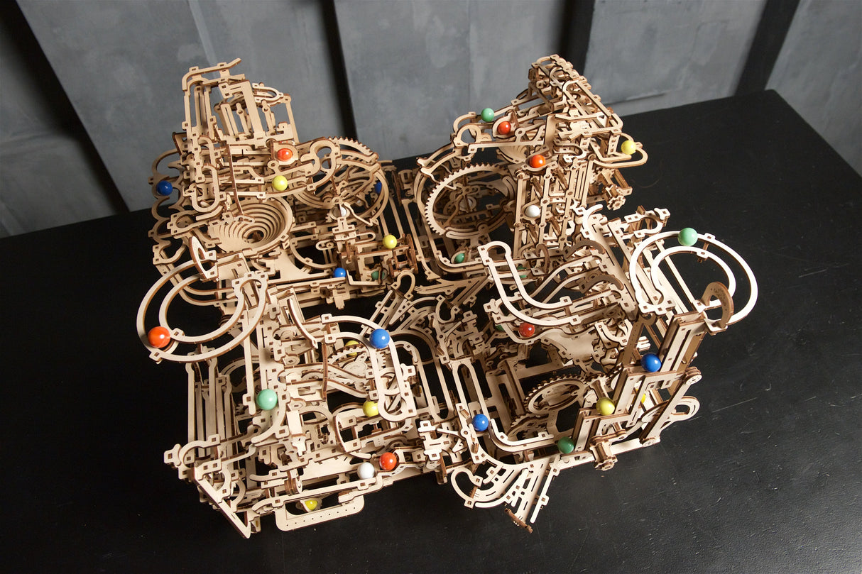 Ugears Marble Run Tiered Hoist (Marble - 3)