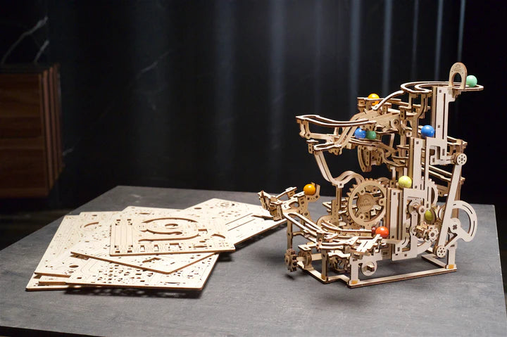 Ugears Marble Run Tiered Hoist (Marble - 3)