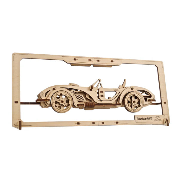 Ugears Roadster MK3 2.5D Puzzle