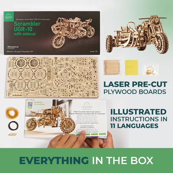 Ugears Scrambler Bike UGR-10