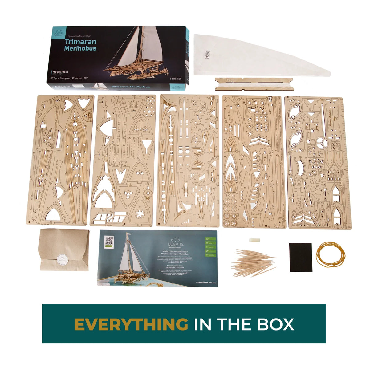 Ugears Trimaran Merihobus skibsfartøj