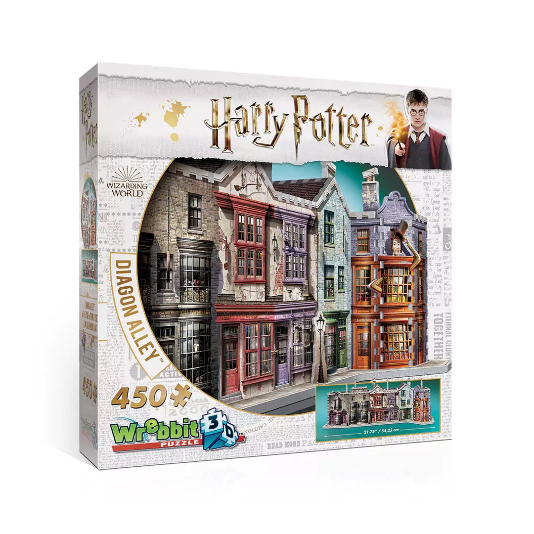 HARRY POTTER™ - DIAGON ALLEY - puzzle 3D Wrebbit