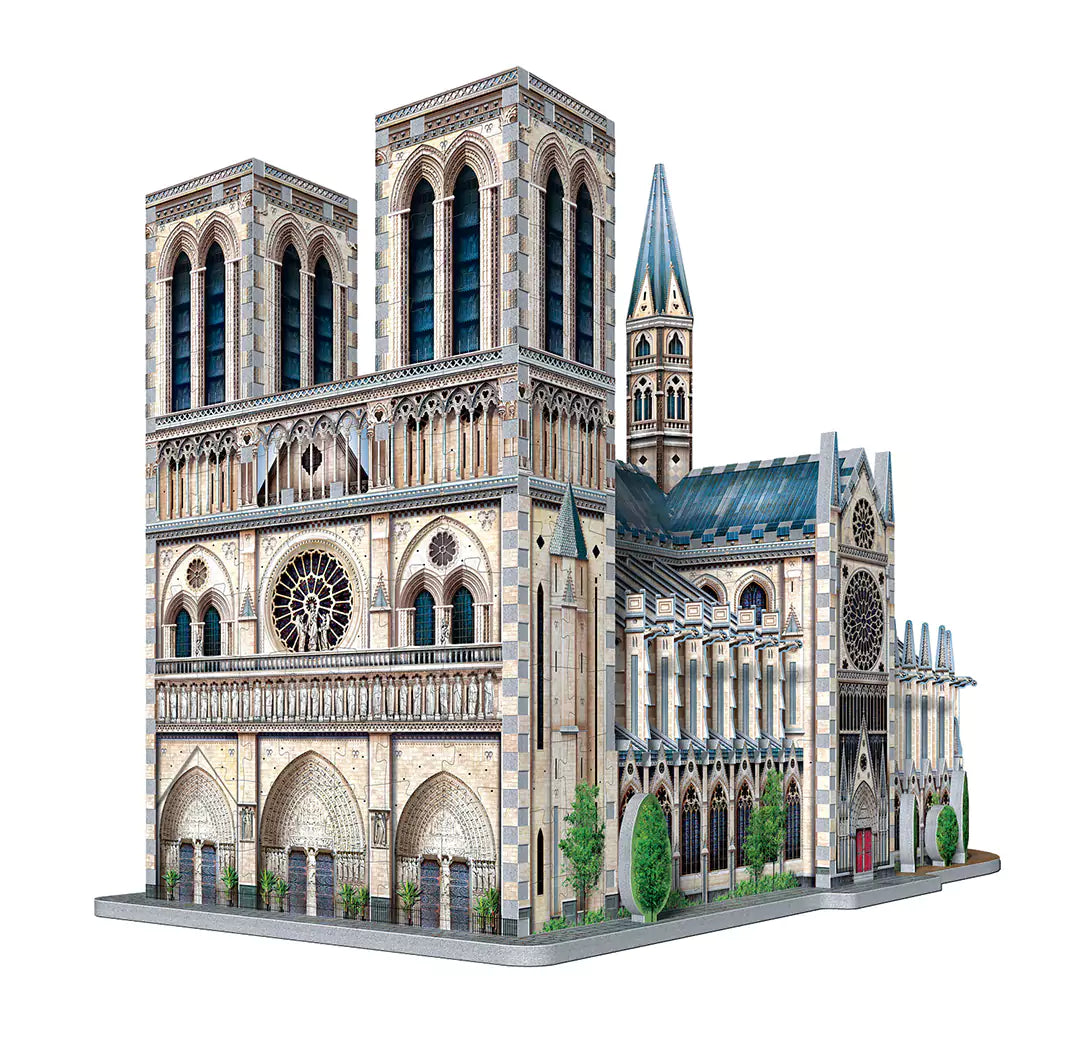 Notre-Dame Cathedral - puzzle 3D Wrebbit