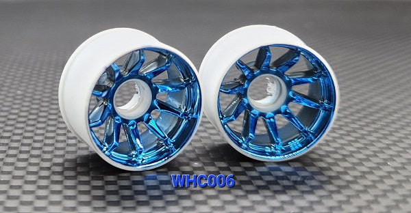 GL Racing WHC006-1-B - RWD R10 Machine Cutted Chrome Rim (W1)
