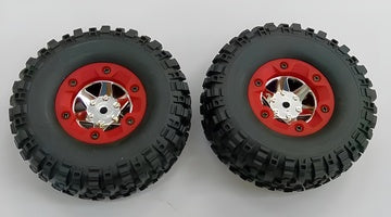 Tire & Wheel Red Left (2)