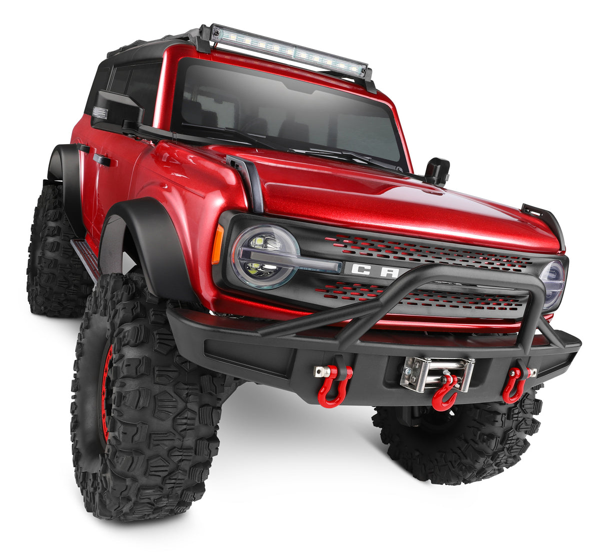 WL 104020 4WD Crawler Truck w. Winch 1/10 RTR Red