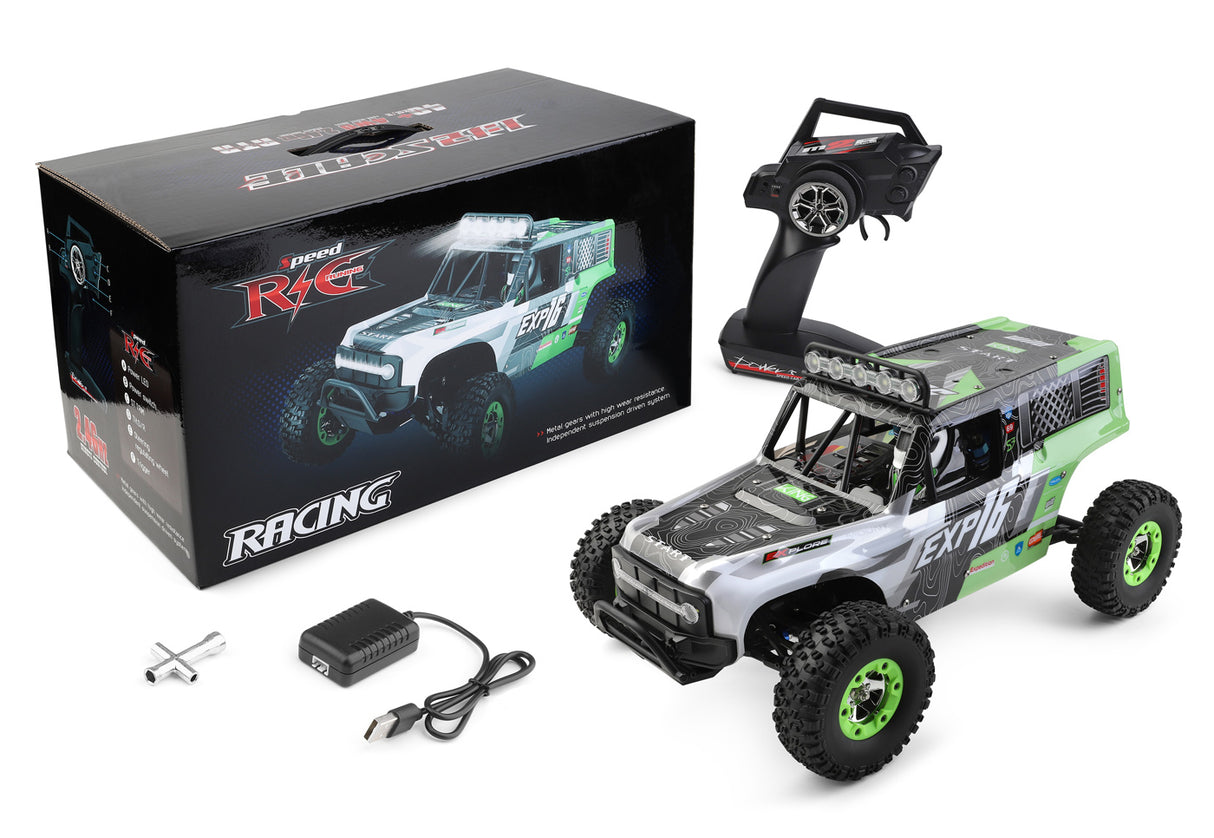 WL 124006 4WD Rock Climber 1/12 RTR Green