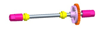 Drive Shaft Rear Set