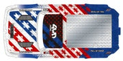 Bodyshell Red/Blue