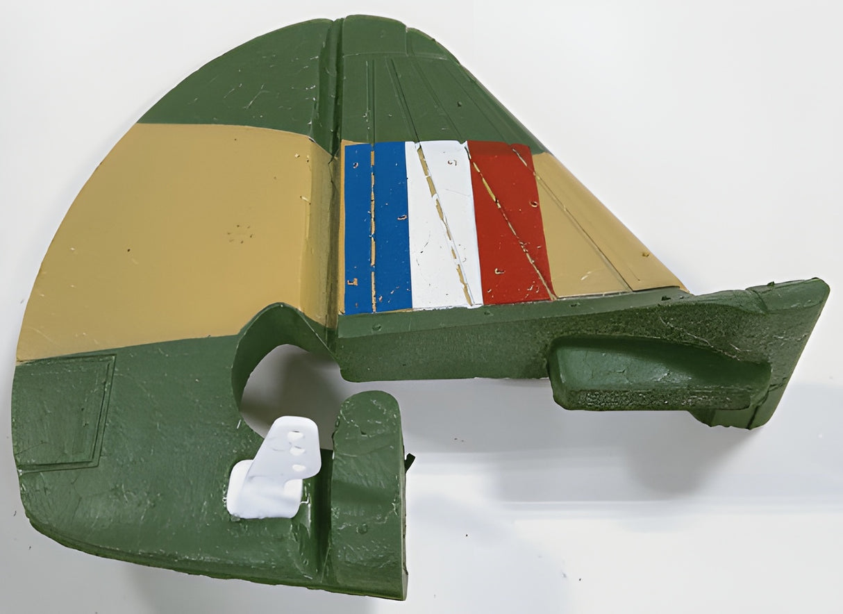Fuselage, Wing, Tail Fin & Stabilizer Set - P40