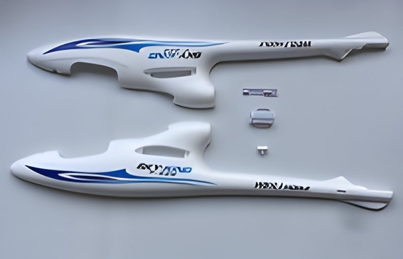 Fuselage, Wimng, Tail Fin & Stabilizer Set Blue - F959S