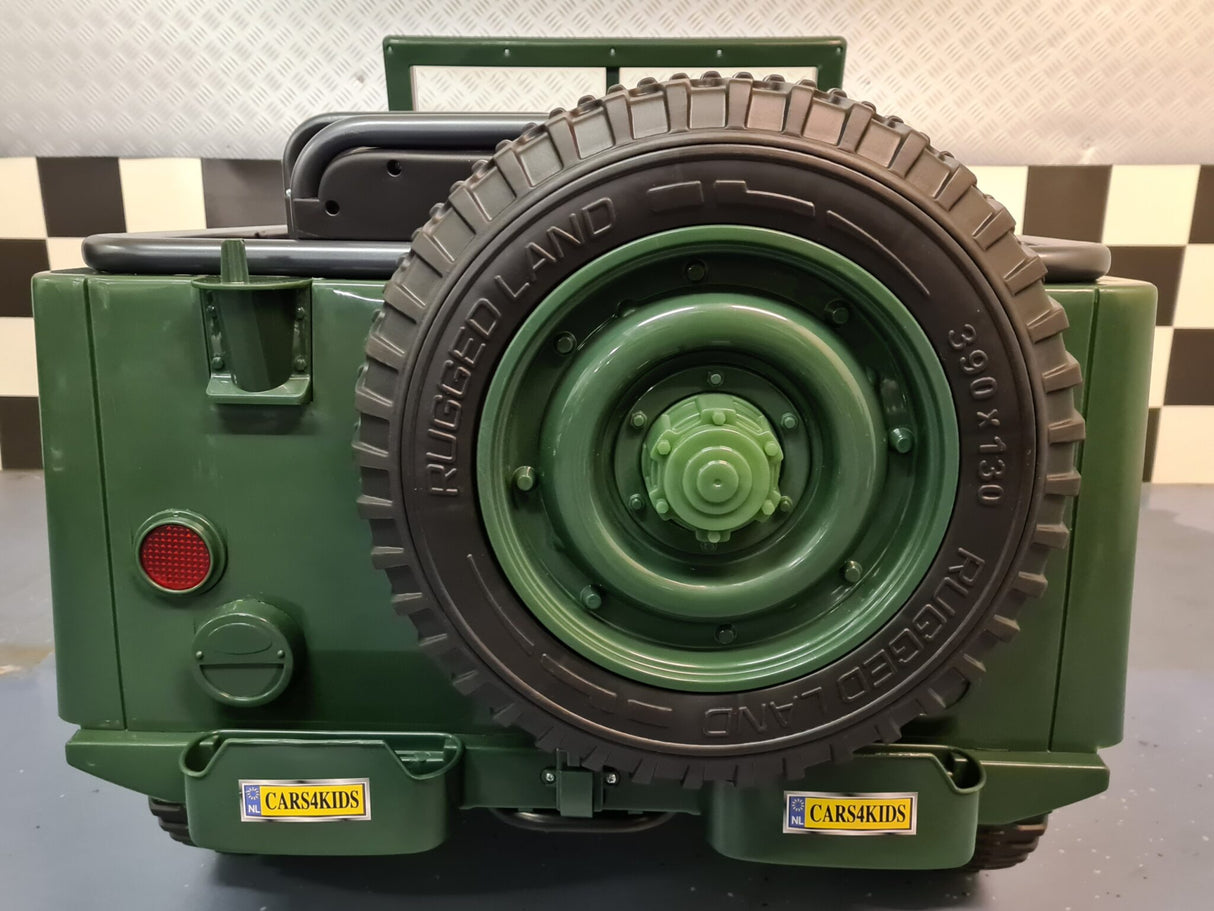 Electric children's jeep Willy's 24 volts with remote control