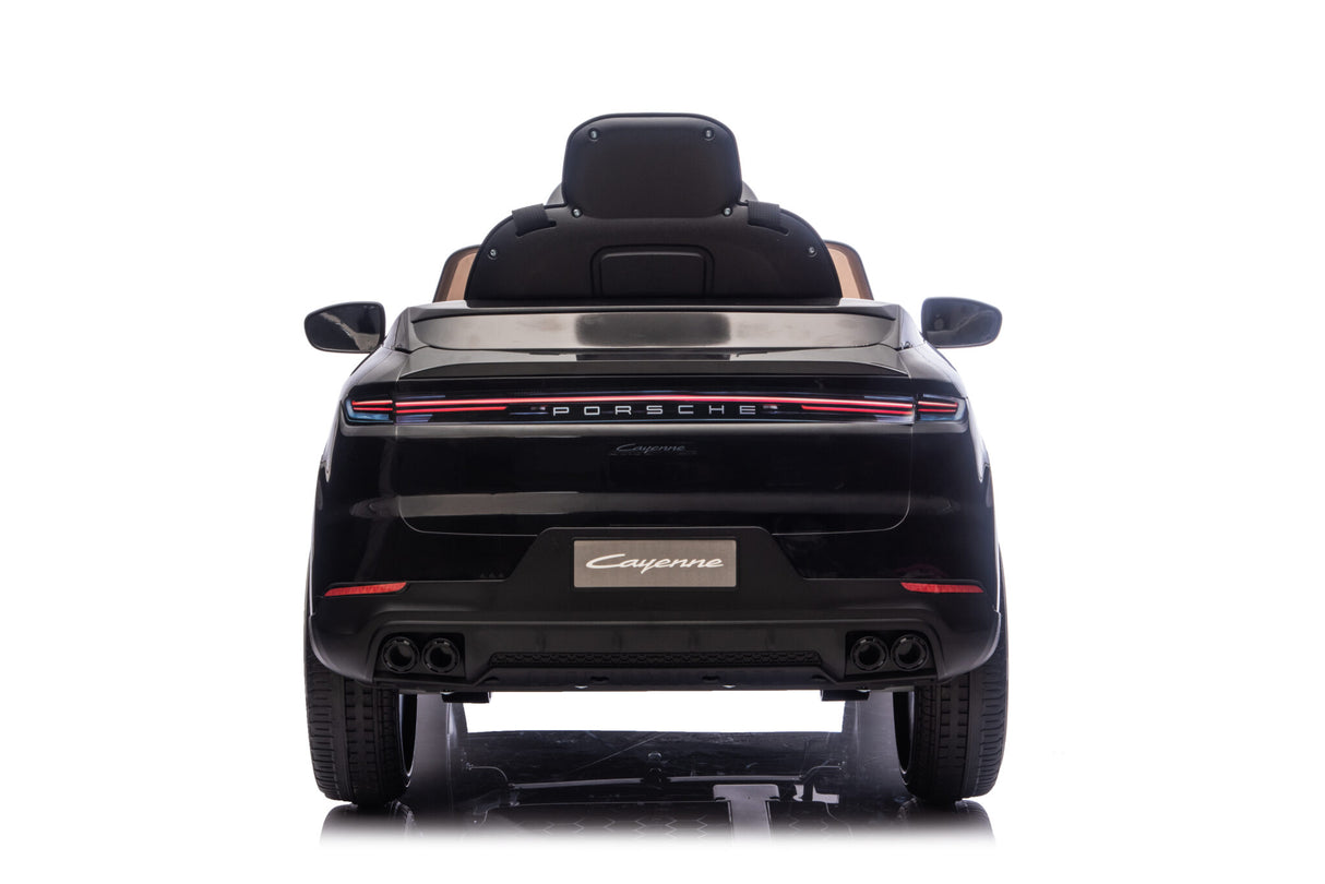 Porsche Cayenne batteri børnebil 12 volt hvid