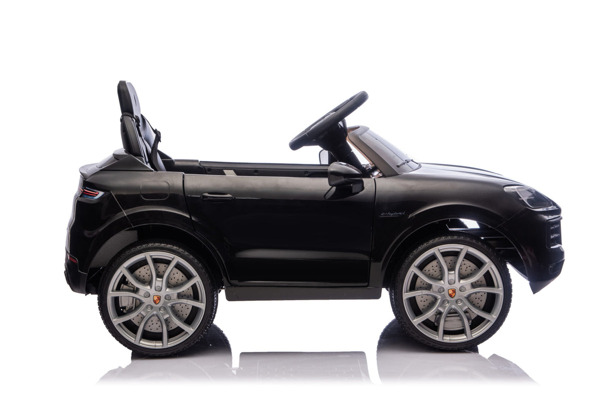 Porsche Cayenne batteri børnebil 12 volt hvid
