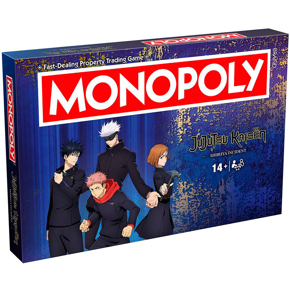 Winning Moves JUJUTSU KAISEN - Monopoly Board Game English