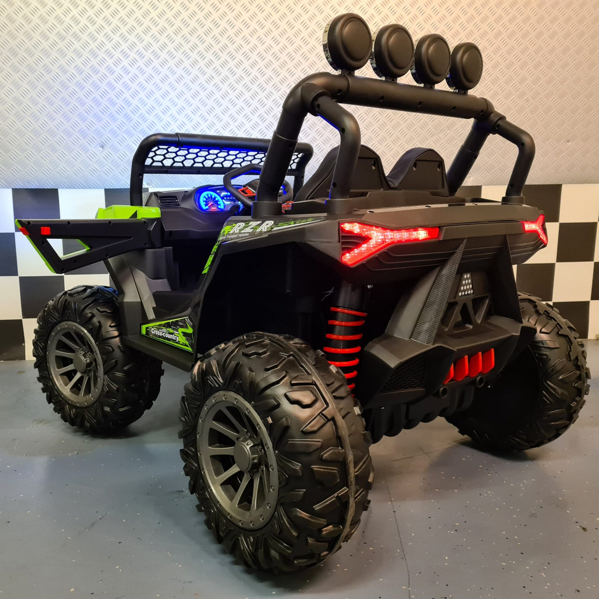 Electric children's buggy 12volt green