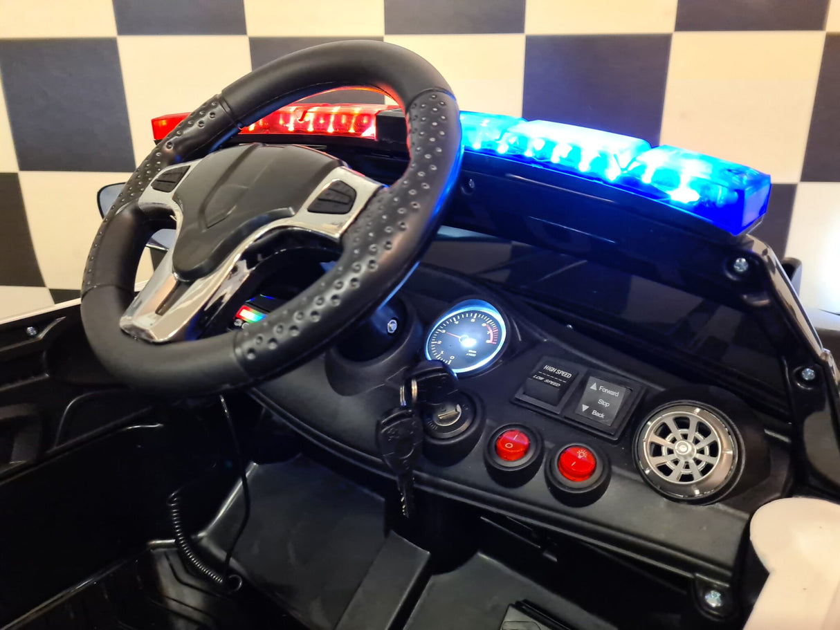 Electric toy car police 12 volt