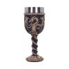 Realistic Fossilised Dragon Remains Skeleton Goblet Wine Glass